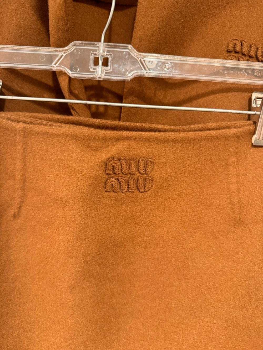 Miu Miu Cropped Button-Down Jacket in Warm Brown Size XS/S - Picture 10 of 15